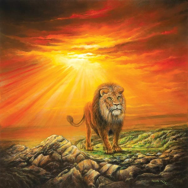 ColorByFeliks: Lion Of Judah by ColorByFeliks