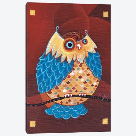 Lake Ladoga Owl I Canvas Print #CBG14} by Martin Cambriglia Canvas Art Print