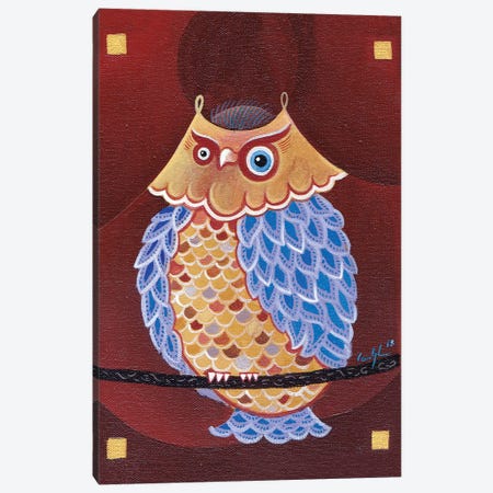 Lake Ladoga Owl II Canvas Print #CBG15} by Martin Cambriglia Canvas Art Print
