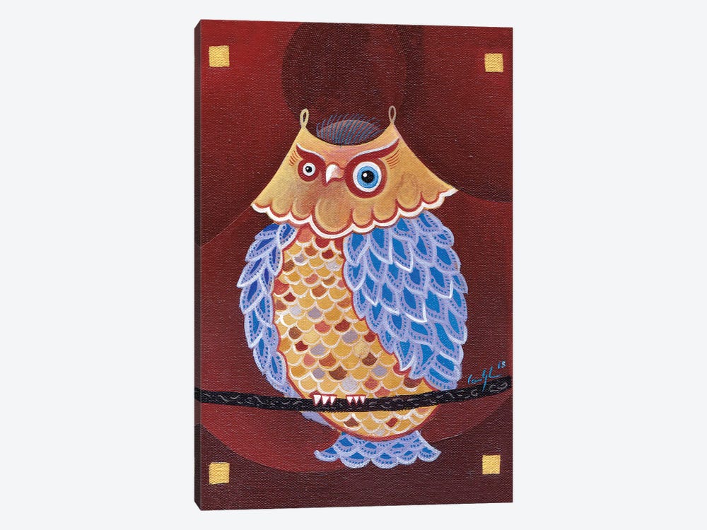 Lake Ladoga Owl II by Martin Cambriglia 1-piece Canvas Art