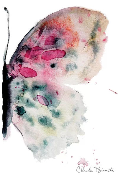 Kids Art Girls: Butterfly Half by Claudia Bianchi