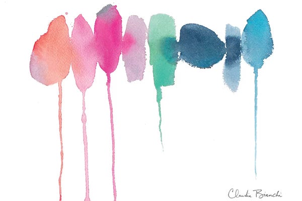 Abstract Watercolors: Desert Dreams by Claudia Bianchi
