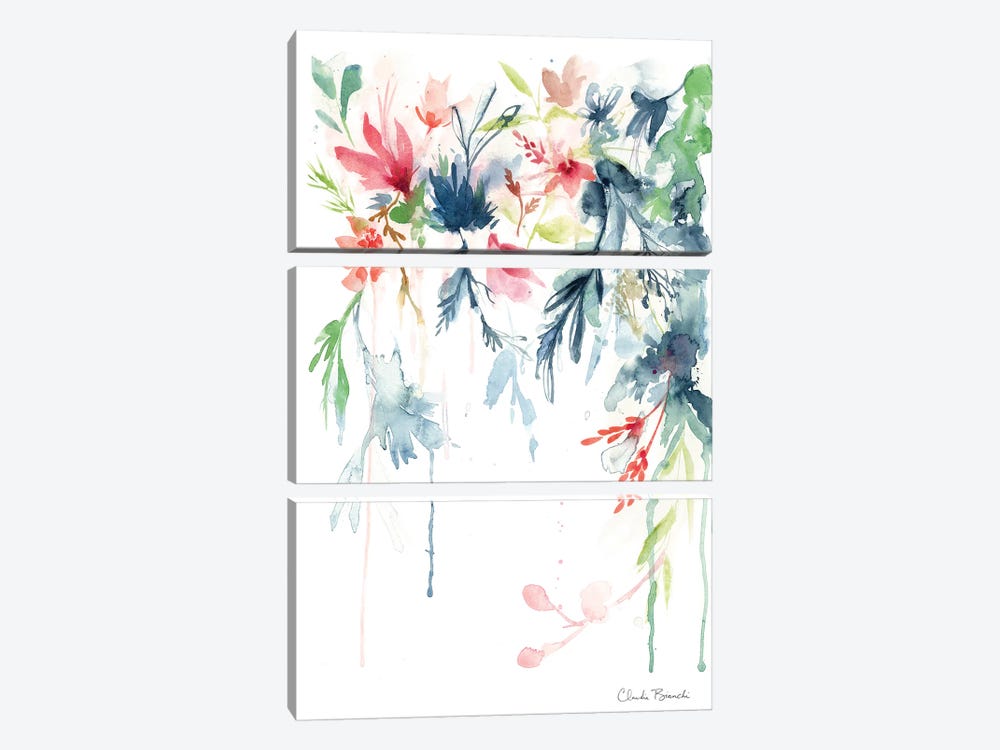 Floray by Claudia Bianchi 3-piece Canvas Artwork
