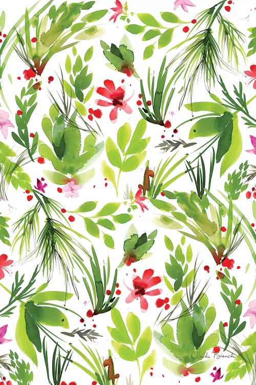 Leaf Scatter II by Claudia Bianchi wall art