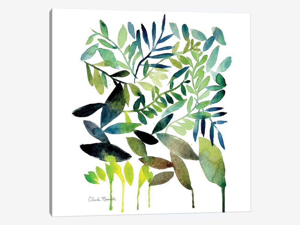 Leaf Vine by Claudia Bianchi 1-piece Canvas Art