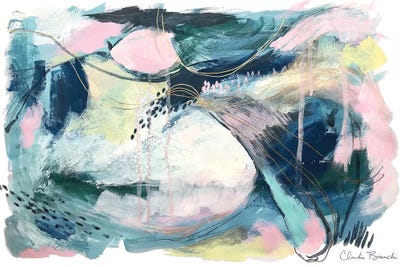 Sonata III by Claudia Bianchi metal wall art