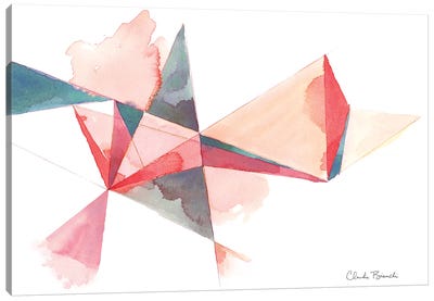 Trianglular Prism Canvas Art Print - Claudia Bianchi