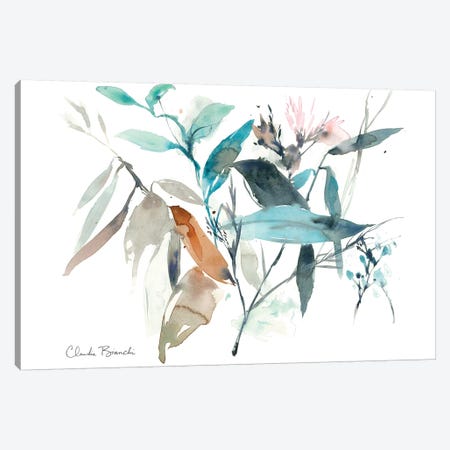 Watercolor Bloom Ii Canvas Print #CBI81} by Claudia Bianchi Canvas Art Print