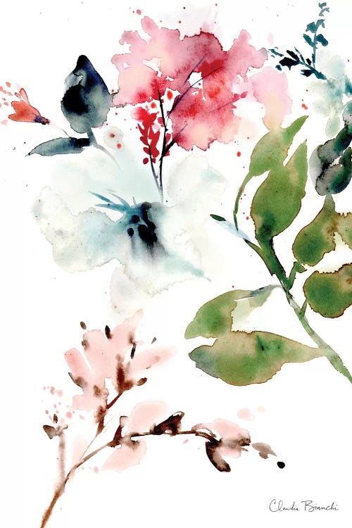 Winter Blooms by Claudia Bianchi wall art