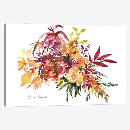 Harvest Flora Canvas Print #CBI89} by Claudia Bianchi Canvas Print