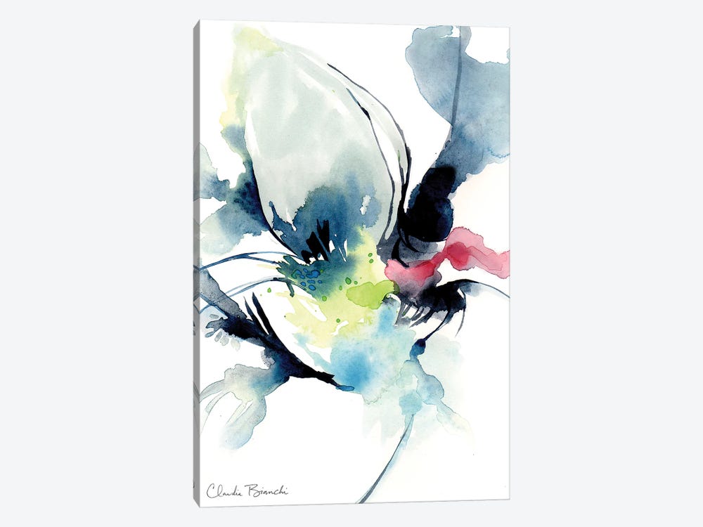 Black Swan by Claudia Bianchi 1-piece Canvas Art