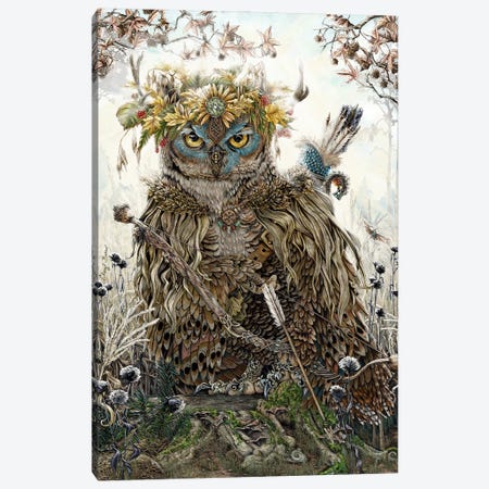 Garnock King Of The Woodlands Canvas Print #CBK10} by Cheryl Baker Canvas Artwork