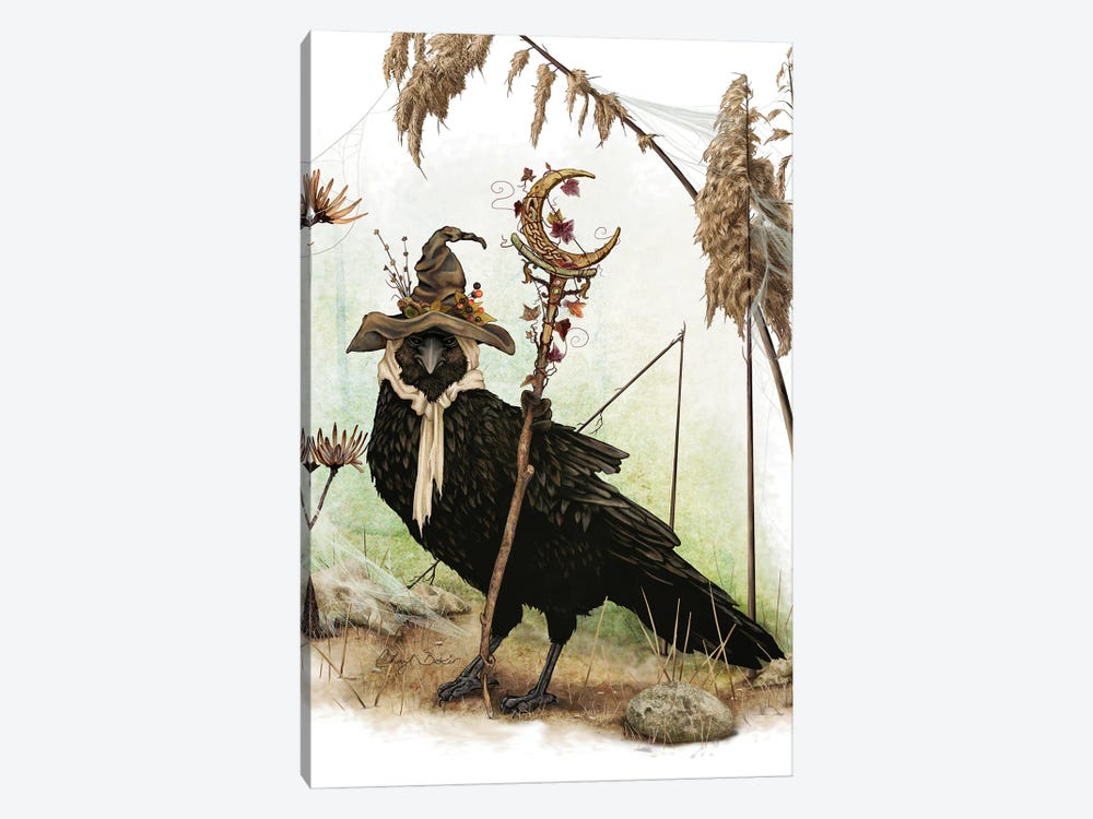 The Crow Of Crescent Hill by Cheryl Baker 1-piece Art Print