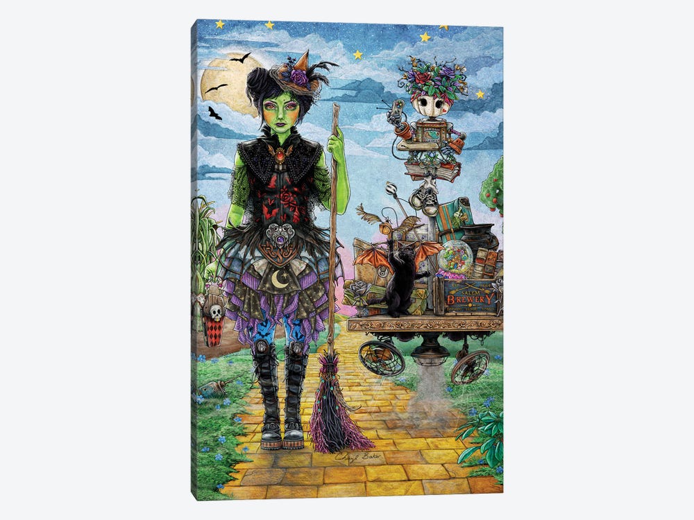 The Wicked Witch Of The West by Cheryl Baker 1-piece Canvas Artwork