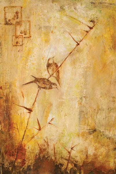 Birds Together by Carol Black acrylic art print