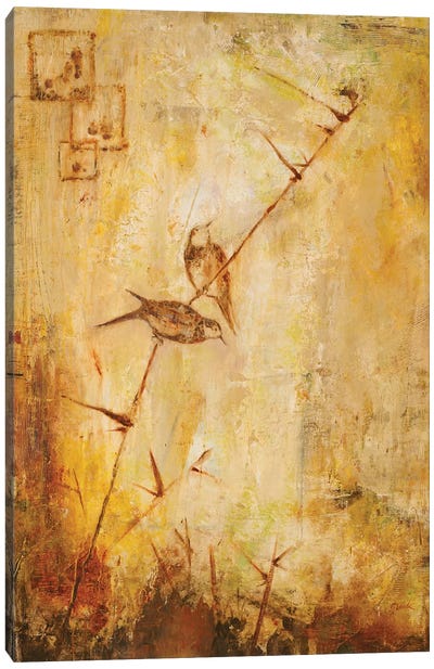 Birds Together Canvas Art Print