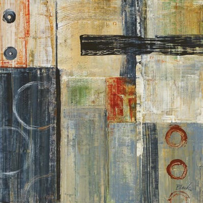 Coincidental Lines II by Carol Black acrylic art print