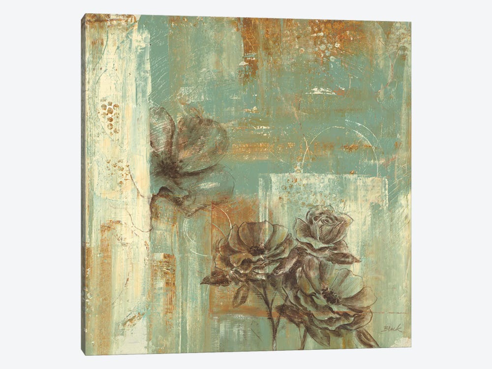 Eclectic Rose I by Carol Black 1-piece Canvas Art