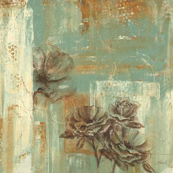 Carol Black: Eclectic Rose I by Carol Black