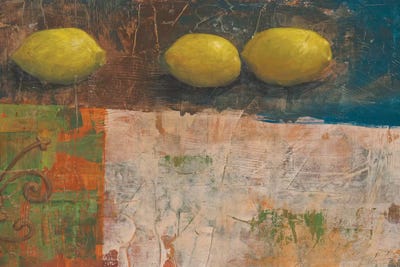 Lemon Medley I by Carol Black acrylic art print