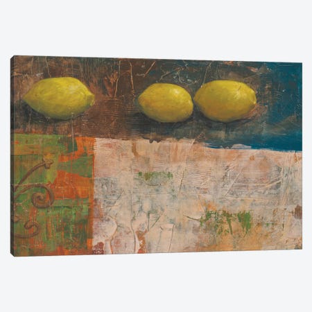 Lemon Medley I Canvas Print #CBL35} by Carol Black Canvas Art