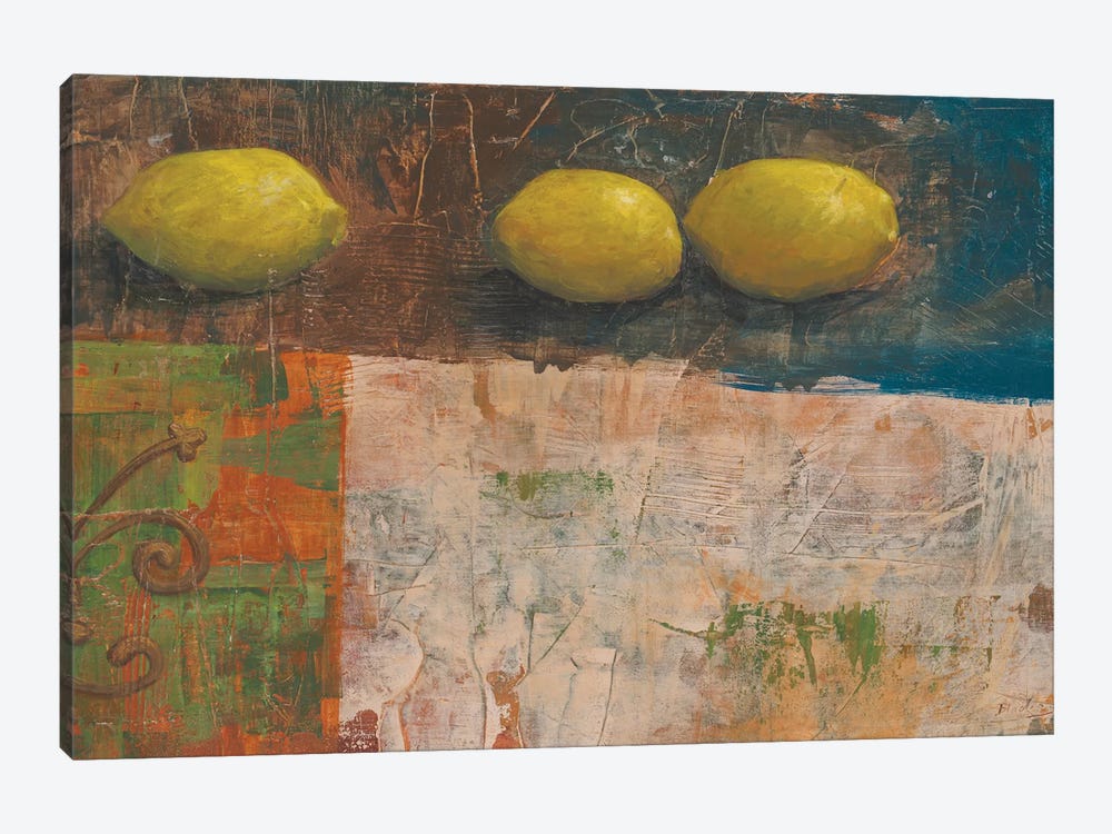 Lemon Medley I by Carol Black 1-piece Canvas Print