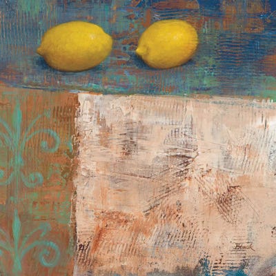 Lemons from Paris I by Carol Black acrylic art print