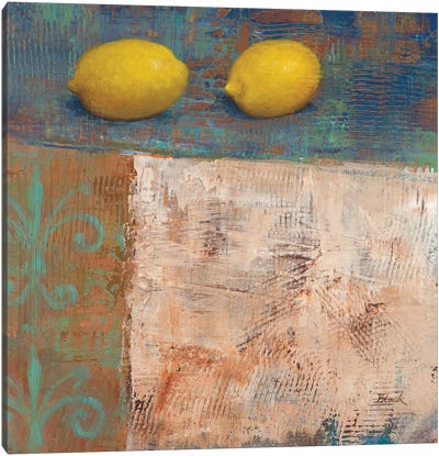 Lemons from Paris I Canvas Art Print