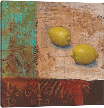 Lemons from Paris II Canvas Art Print