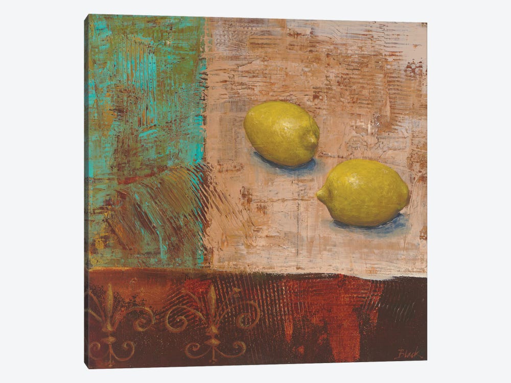Lemons from Paris II by Carol Black 1-piece Canvas Art
