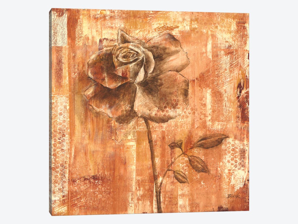 Rust Rose I by Carol Black 1-piece Canvas Wall Art