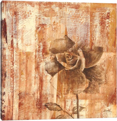 Rust Rose II Canvas Art Print