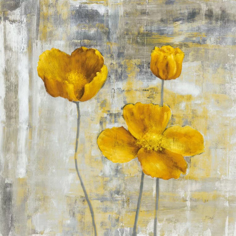 Yellow Flowers II by Carol Black wall art