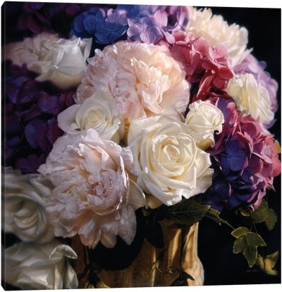 Rhapsody In Bloom Canvas Art Print - Collin Bogle