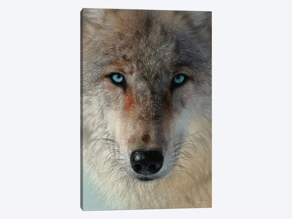 Inner Wolf Pack, Vertical by Collin Bogle 1-piece Canvas Art