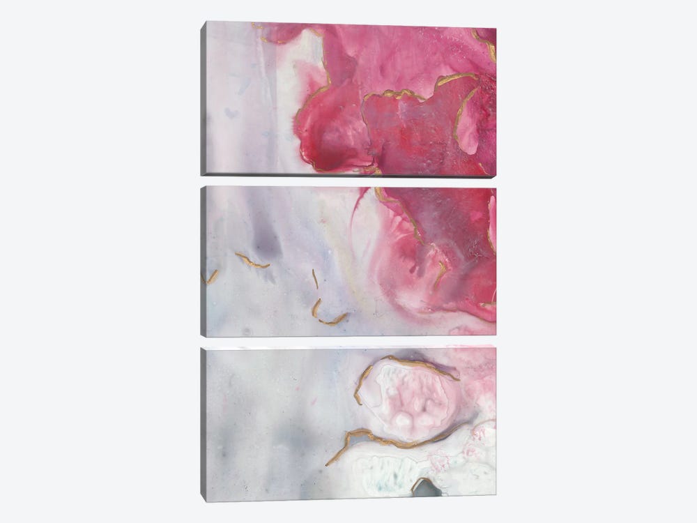 Magenta Dream II by Joyce Combs 3-piece Canvas Artwork