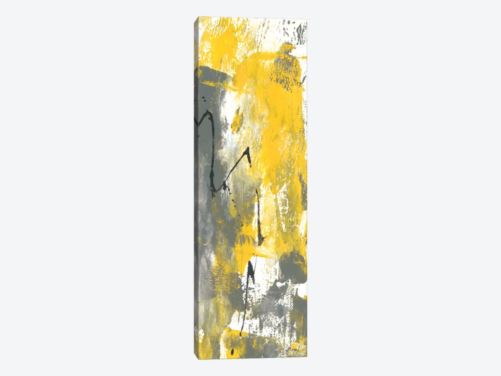 Grey Movement IV by Joyce Combs 1-piece Canvas Art Print