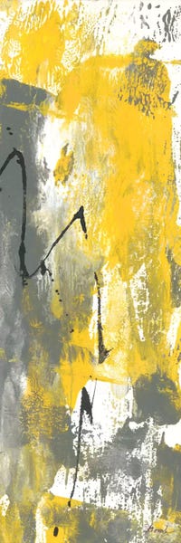 Large Modern Art - Canvas Prints: Grey Movement IV by Joyce Combs