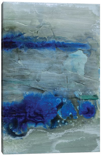 Blue Morning Tide II Canvas Art Print - Joyce Combs