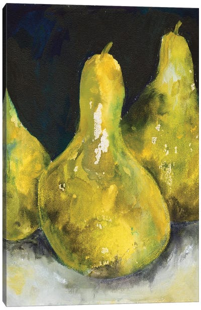 Pear Together II Canvas Art Print - Pear Art