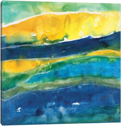 Sunny Seaside I Canvas Art Print - Joyce Combs
