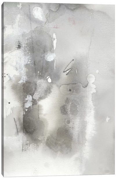 Mystical Objects III Canvas Art Print - Gray & White Art