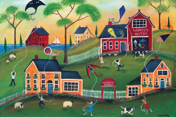 Kites: Windys Kite Farm by Cheryl Bartley