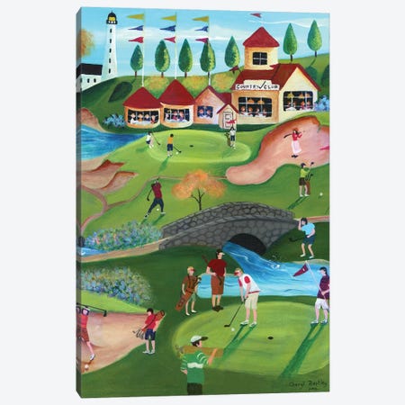 Country Golf Club Canvas Print #CBT72} by Cheryl Bartley Canvas Art Print
