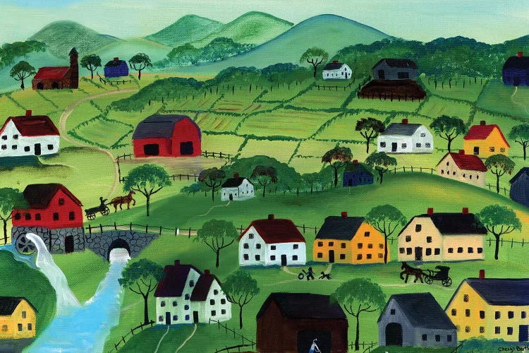Countryside by Cheryl Bartley wall art