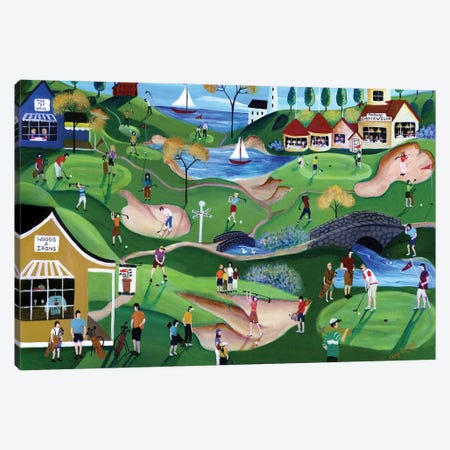 Fairway Golf Resort Canvas Print #CBT90} by Cheryl Bartley Canvas Print