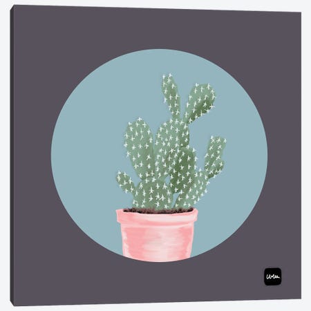Cactus VI Canvas Print #CBU18} by Cacttone by Ulee Canvas Wall Art