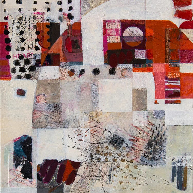 Flower Gardens And Concrete by Claire Bowen wall art