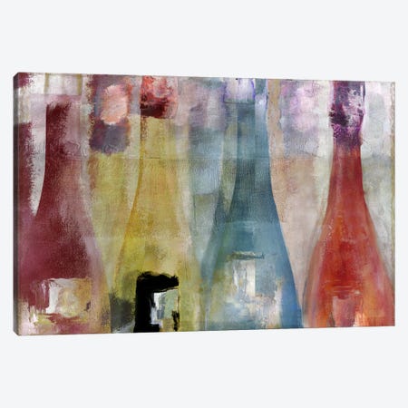 Bouteilles II Canvas Print #CBY190} by Color Bakery Canvas Art