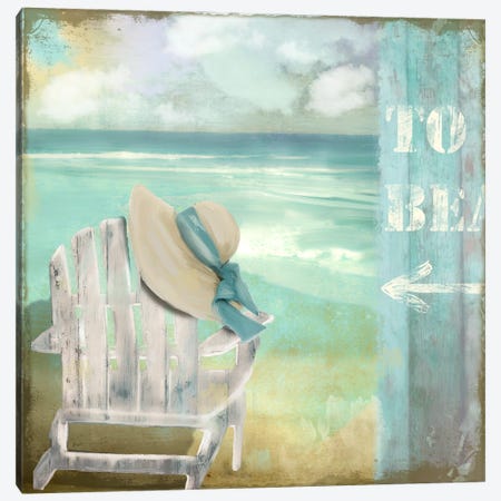By The Sea I Canvas Print #CBY200} by Color Bakery Canvas Artwork
